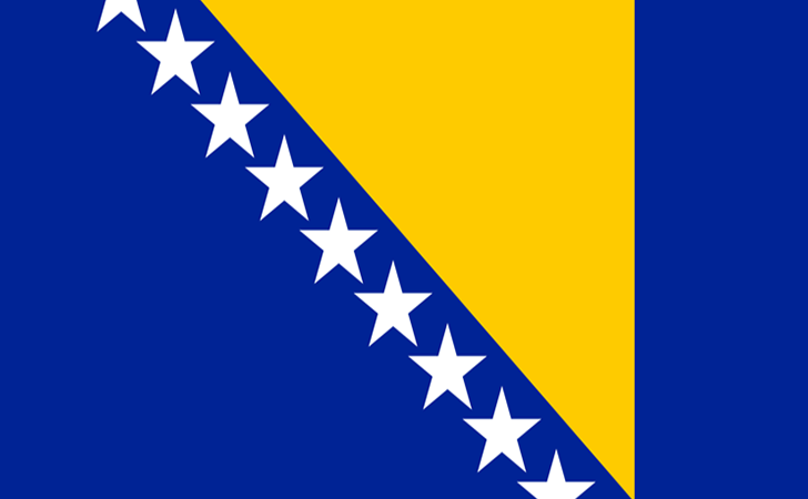 Bosnia and Herzegovina Flag