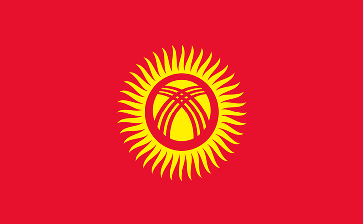 Kyrgyz Republic Flag
