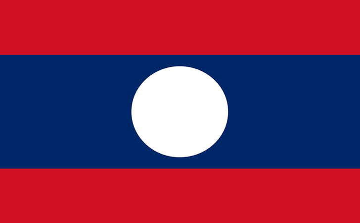 Lao PDR Flag