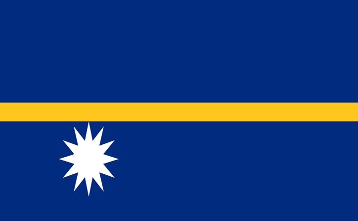 Nauru Flag