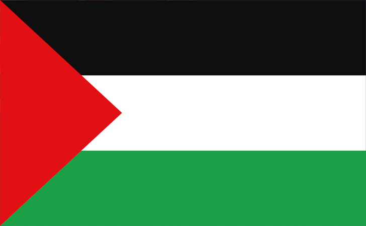 West Bank and Gaza Flag