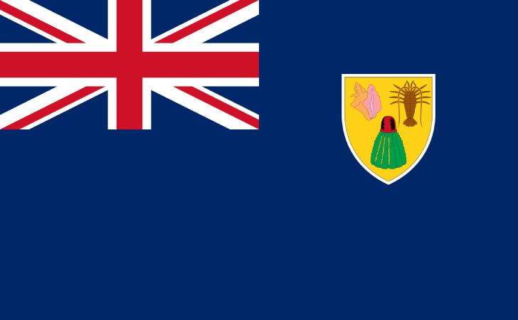 Turks and Caicos Islands Flag