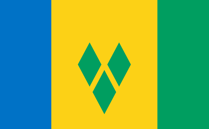 St. Vincent and the Grenadines Flag